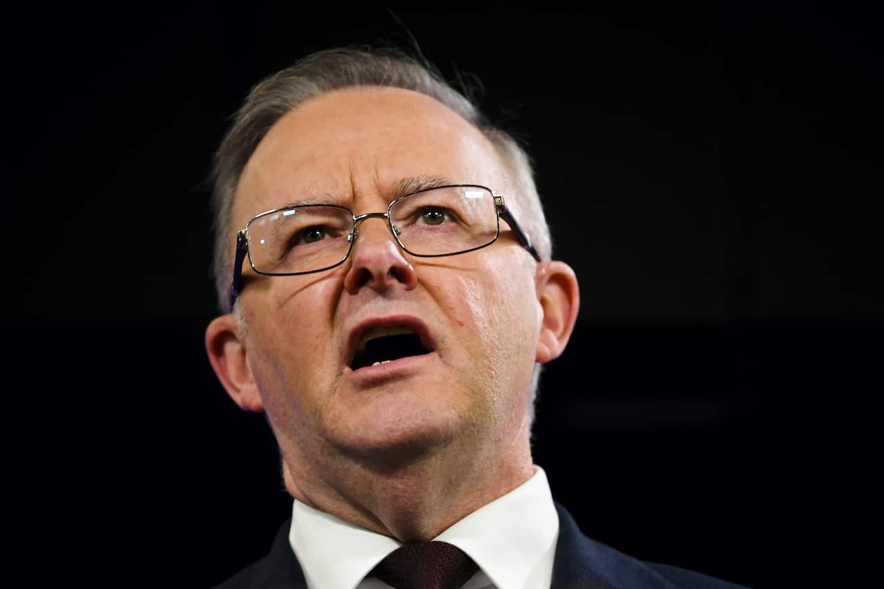 Australian Opposition Leader Anthony Albanese.