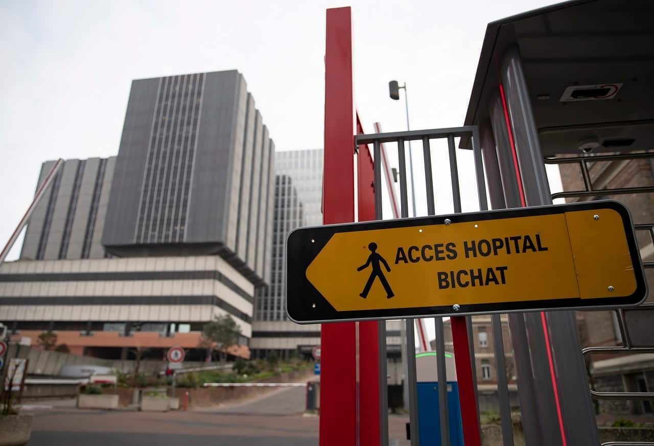 The Bichat Hospital in northern Paris.