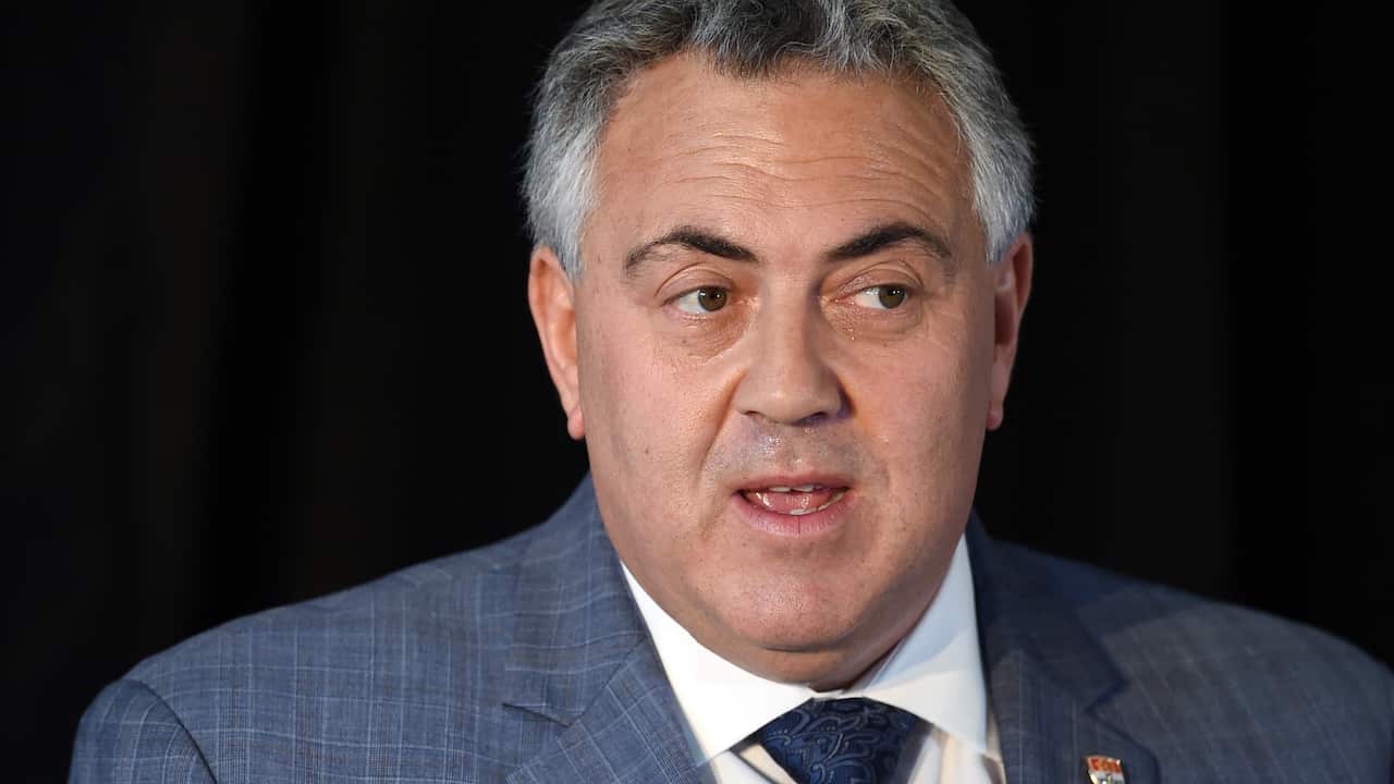 Ambassador of Australia to the United States, Joe Hockey, delivers a speech to the US Studies Centre in Sydney on Wednesday, Nov. 2, 2016. (AAP Image/Paul Miller) NO ARCHIVING