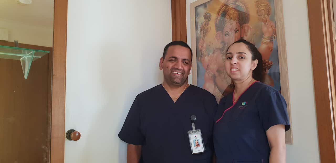 Surya Pande_ Pargya Pande_ Nepali nurses in Australia_coronavirus_nepali family