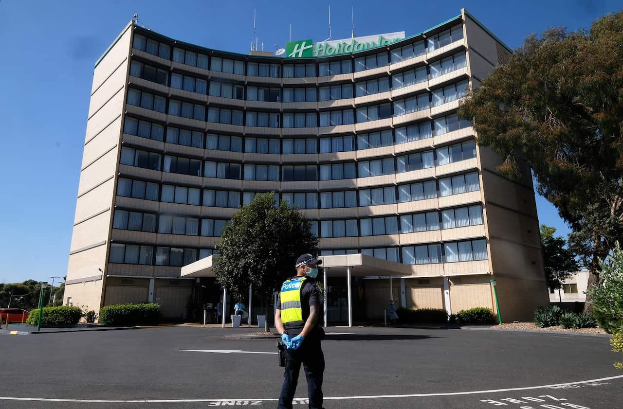 The Holiday Inn near Melbourne airport