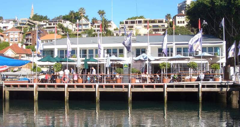 The Cruising Yacht Club Australia in Rushcutters Bay, Sydney.
