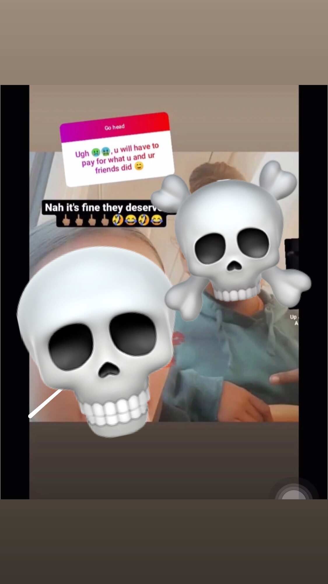 Response from attackers