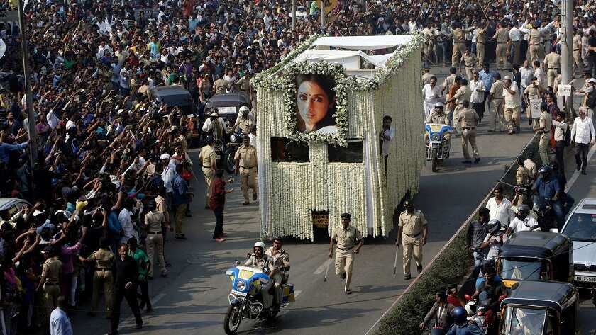 Sridevi Funeral