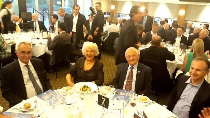 Guests at the Greek Community of Melbourne's event for Senator Arthur Sinodinos. 