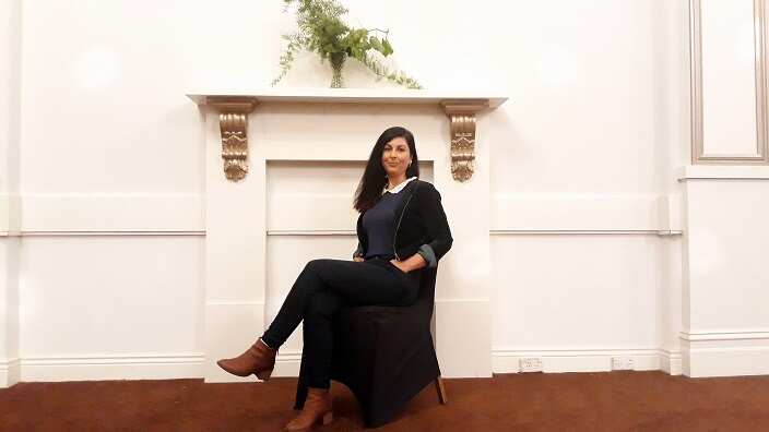 Greek New Zealander author Michalia Arathimos. 