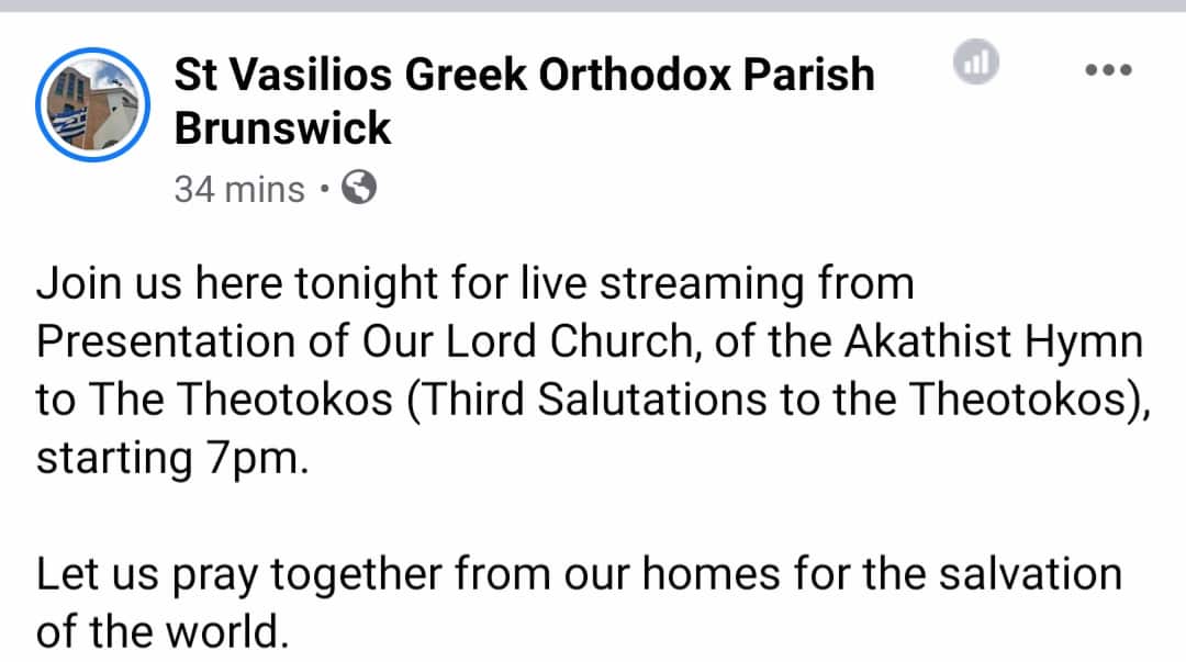 St Vasilios Greek Orthodox Parish, Brunswick, Melbourne 