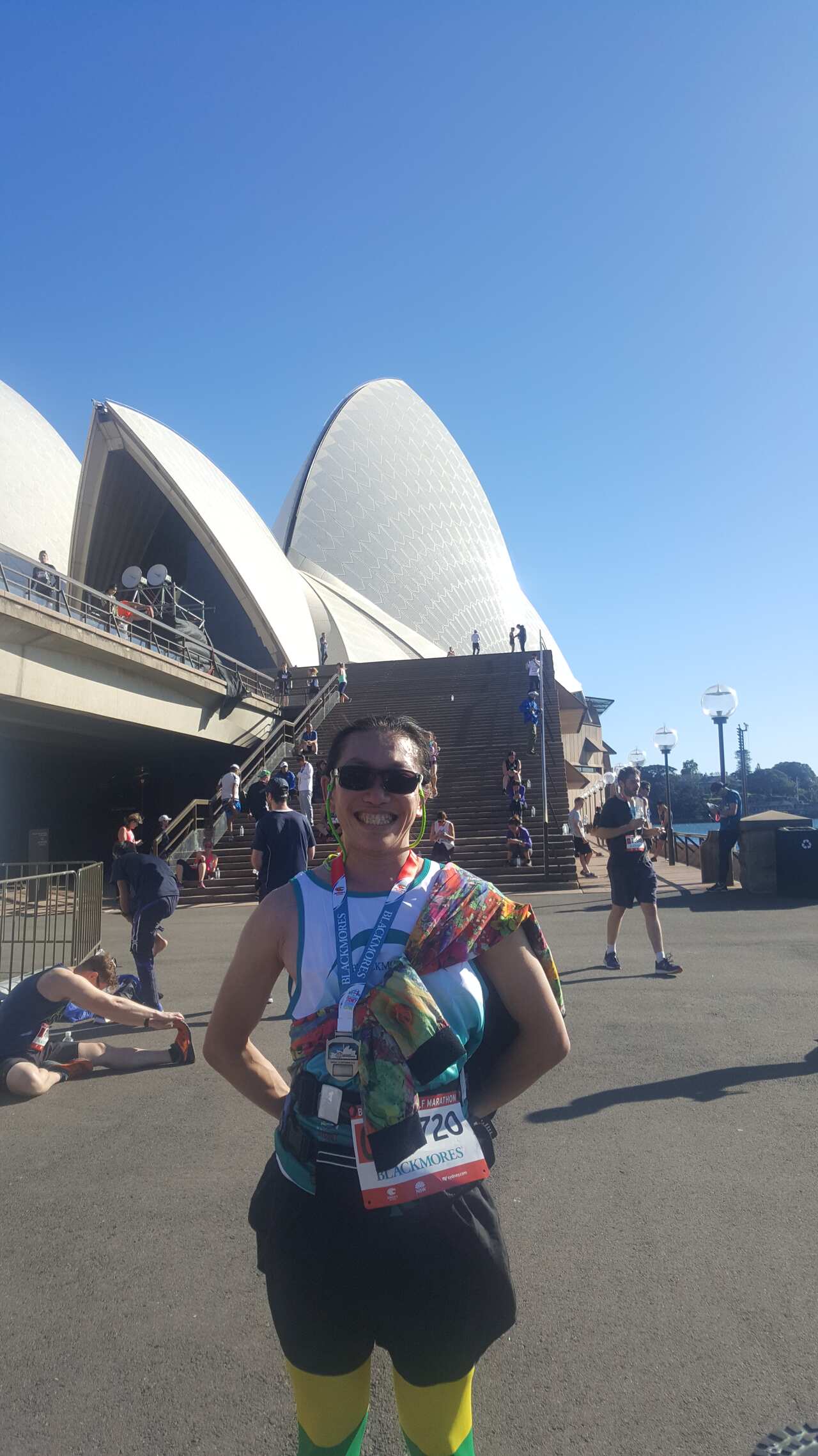 kerry after half marathon