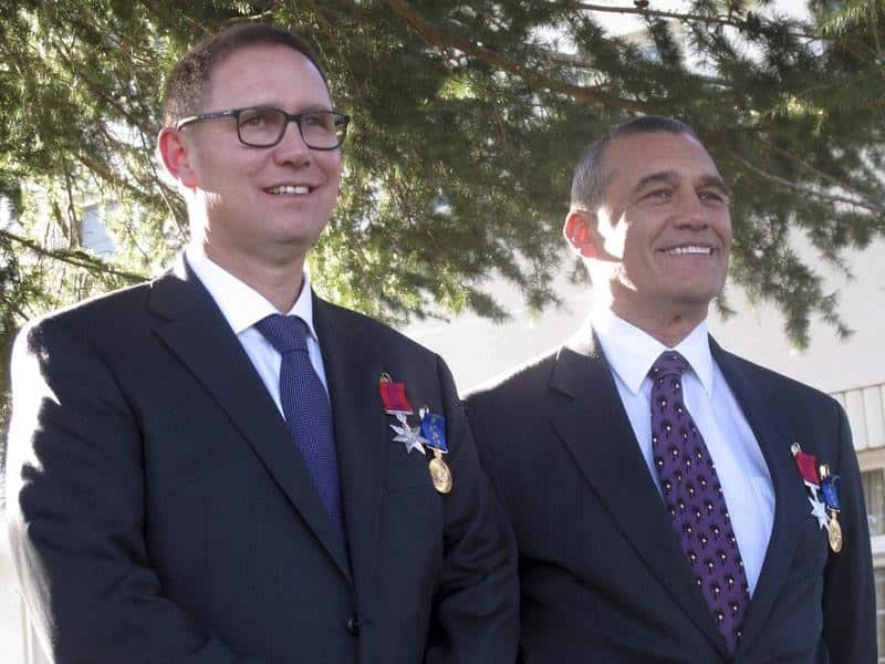 Richard Harris (L) and Craig Challen (R)