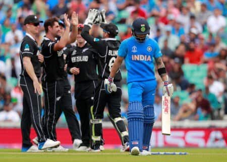 Cricket - New Zealand see off India in low-scoring World Cup warm-up