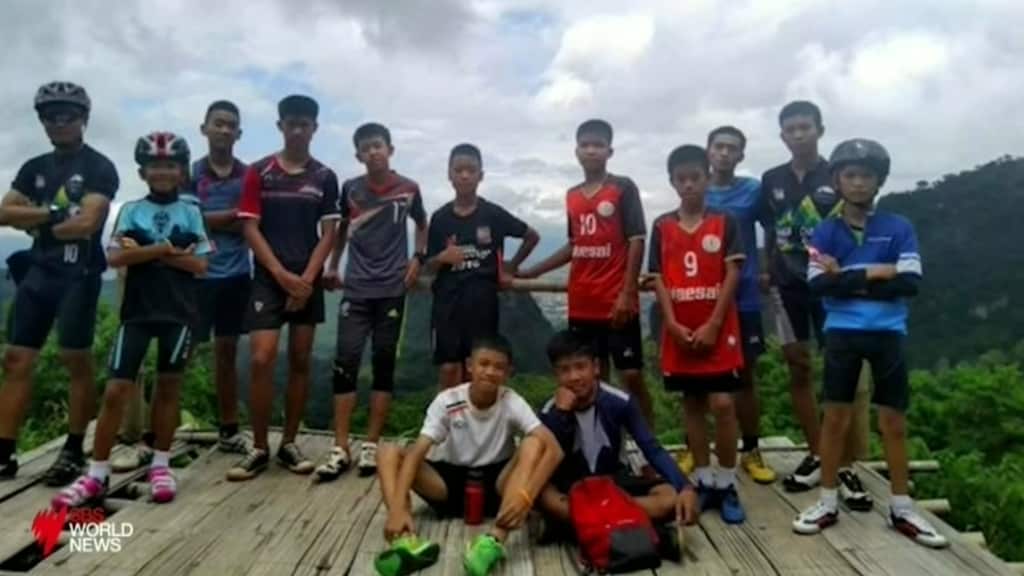 The "Wild Boar" football team and their coach became trapped in a cramped chamber of the Tham Luang cave complex on June 23. 