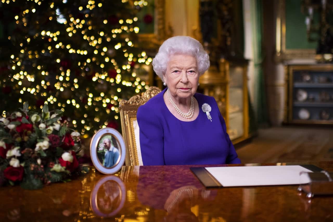 Britain's Queen Elizabeth II used her annual Christmas speech to speak of hope during "difficult and unpredictable times".