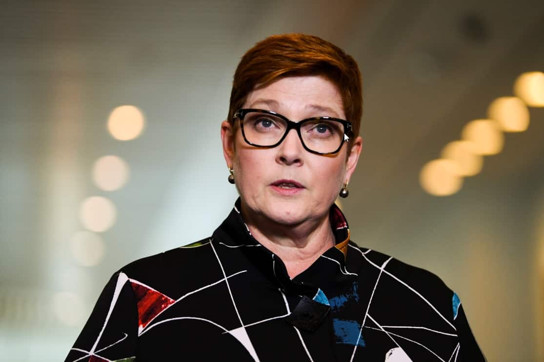 Australia's Foreign Minister Marine Payne.