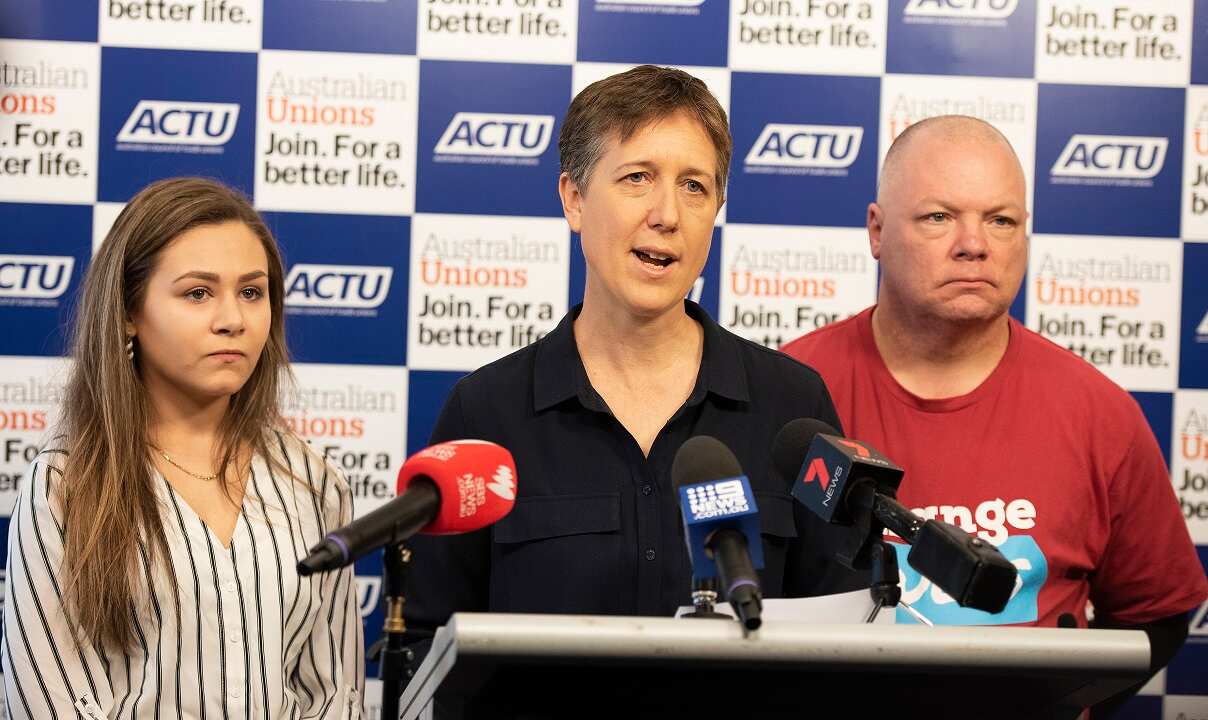 ACTU Secretary Sally McManus attacks the government second round of penalty rates cuts.