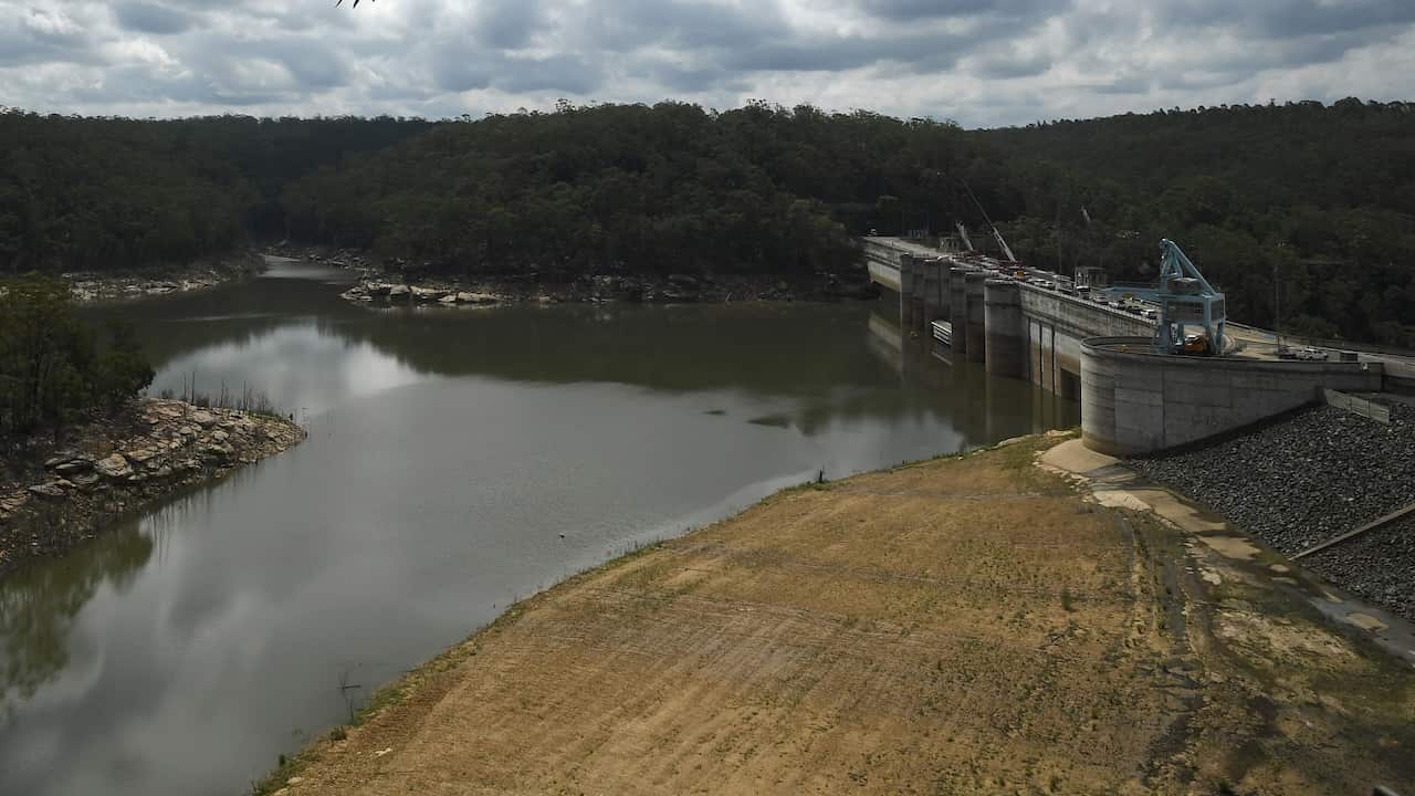 Warragamba Dam in Sydney, 10 February 2020.  