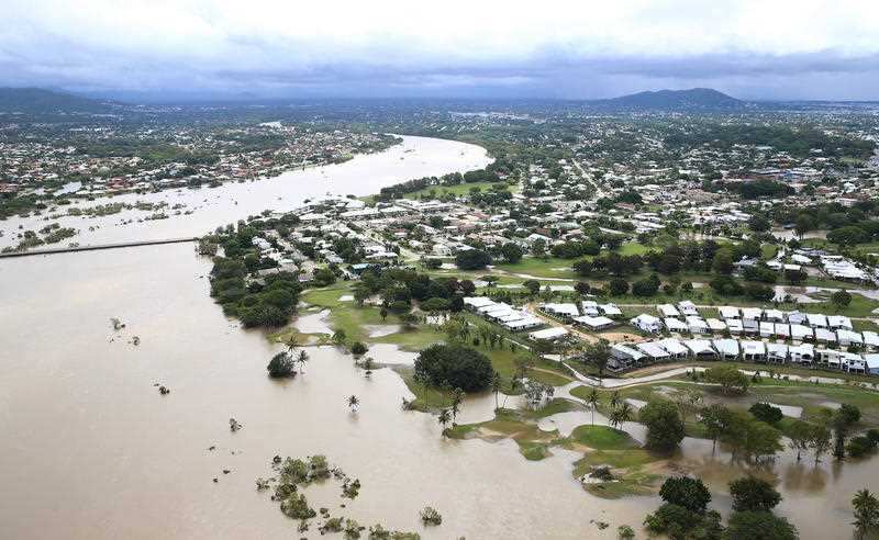 Townsville was flooded earlier this year. And many of the waterways still remain up.
