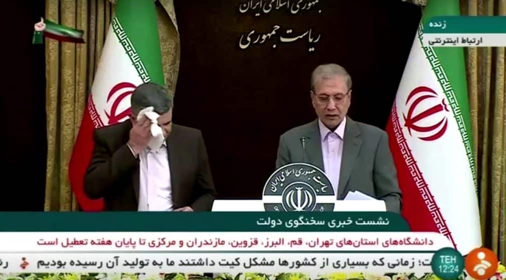 Iran's deputy health minister Iraj Harirchi has tested positive for coronavirus, as the country struggles to contain an outbreak that has killed 15.