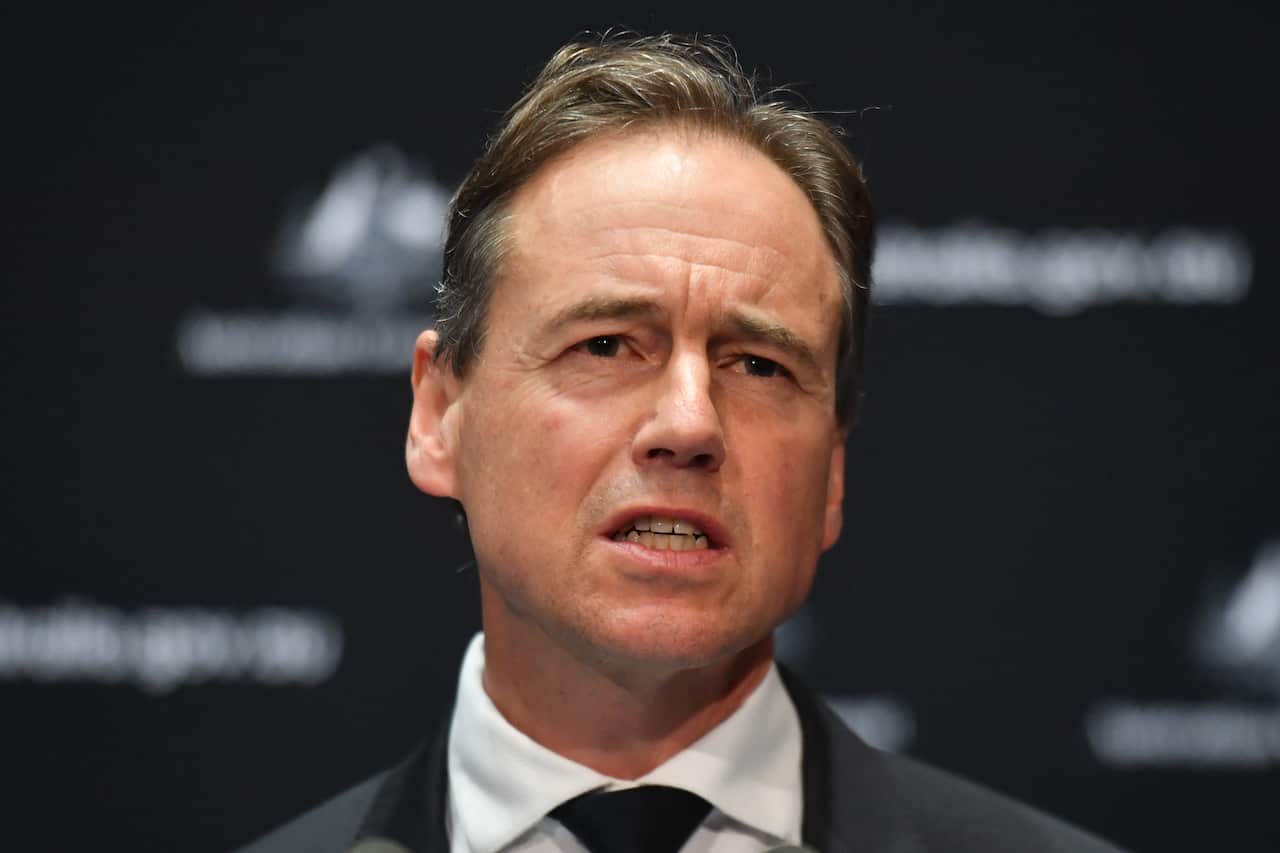 Federal Health Minister Greg Hunt says Australia is on track with its planned coronavirus vaccine rollout 