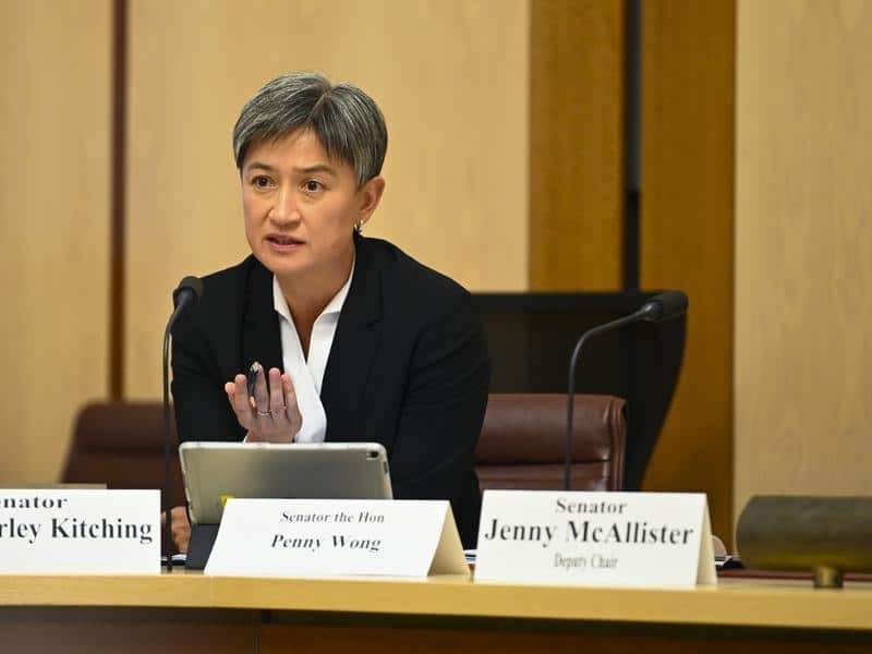 The leader of the Opposition in the Senate Penny Wong
