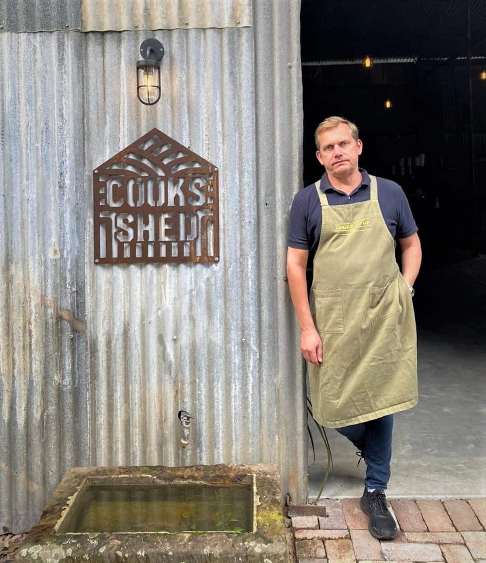 Chef Martin Boetz at his business in Sackville.
