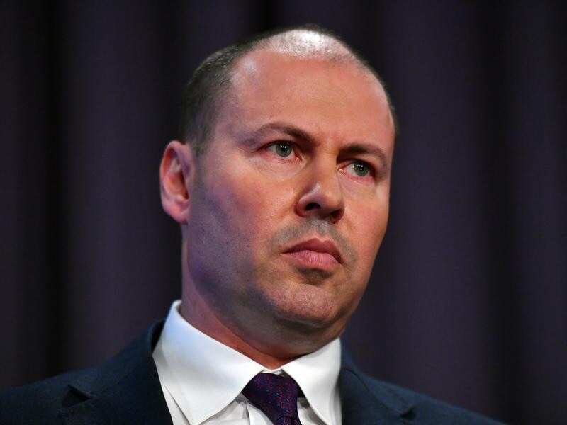 A file image of Treasurer Josh Frydenberg