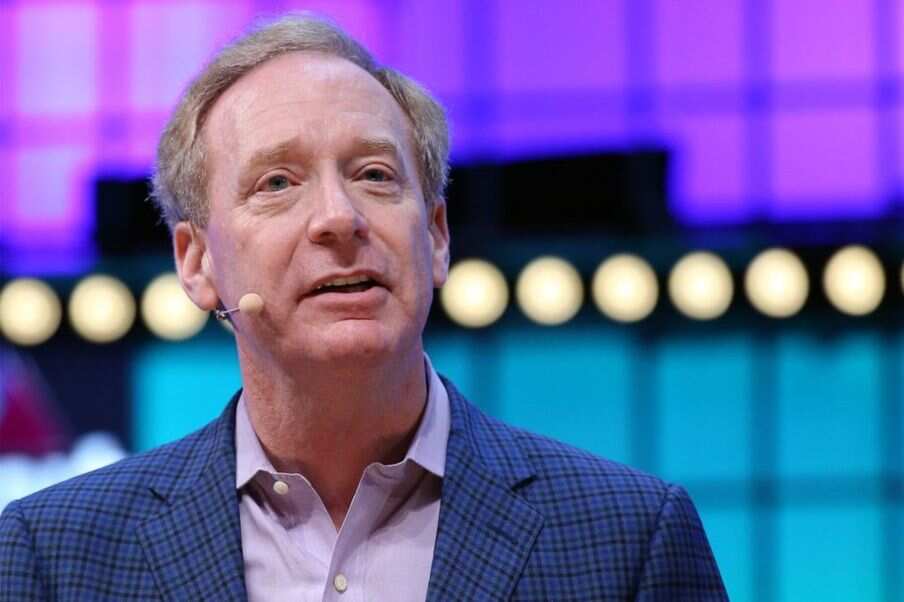 Mr Smith said Huawei's use of Microsoft products would not pose any kind of security risk