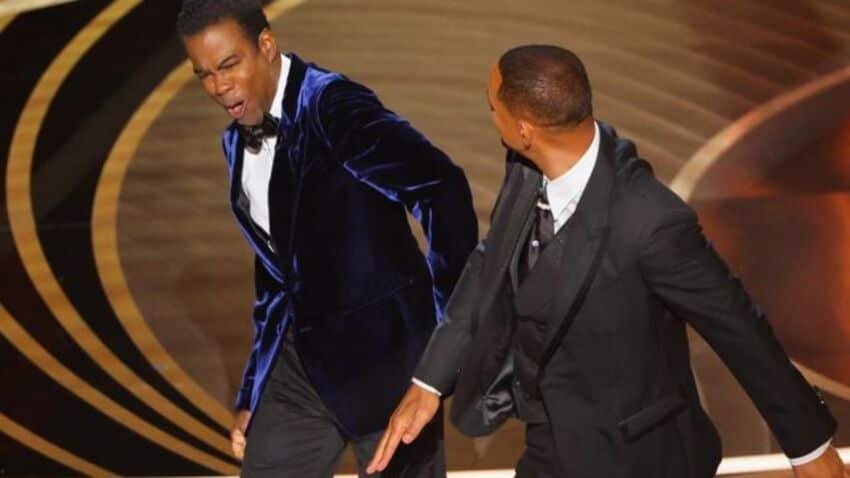 The Moment Will Smith Slapped Chris Rock At The Oscars