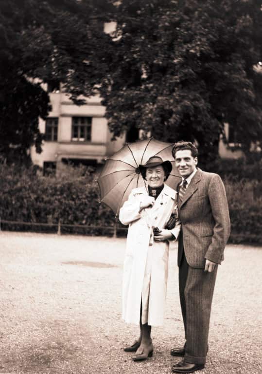 Slawa und Karl Duldig in Wien, 1933