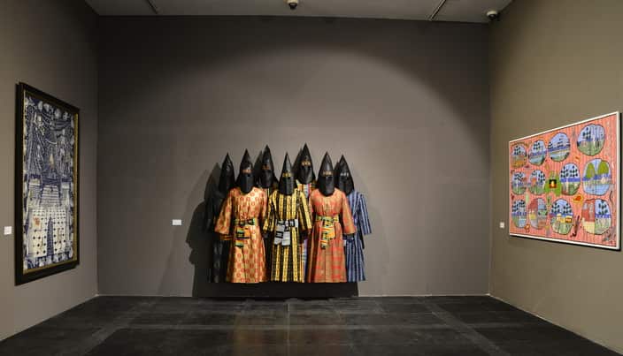 Indigenous Australia: Masterworks from the National Gallery of Australia exhibition at National Gallery of Modern Art, New Delhi