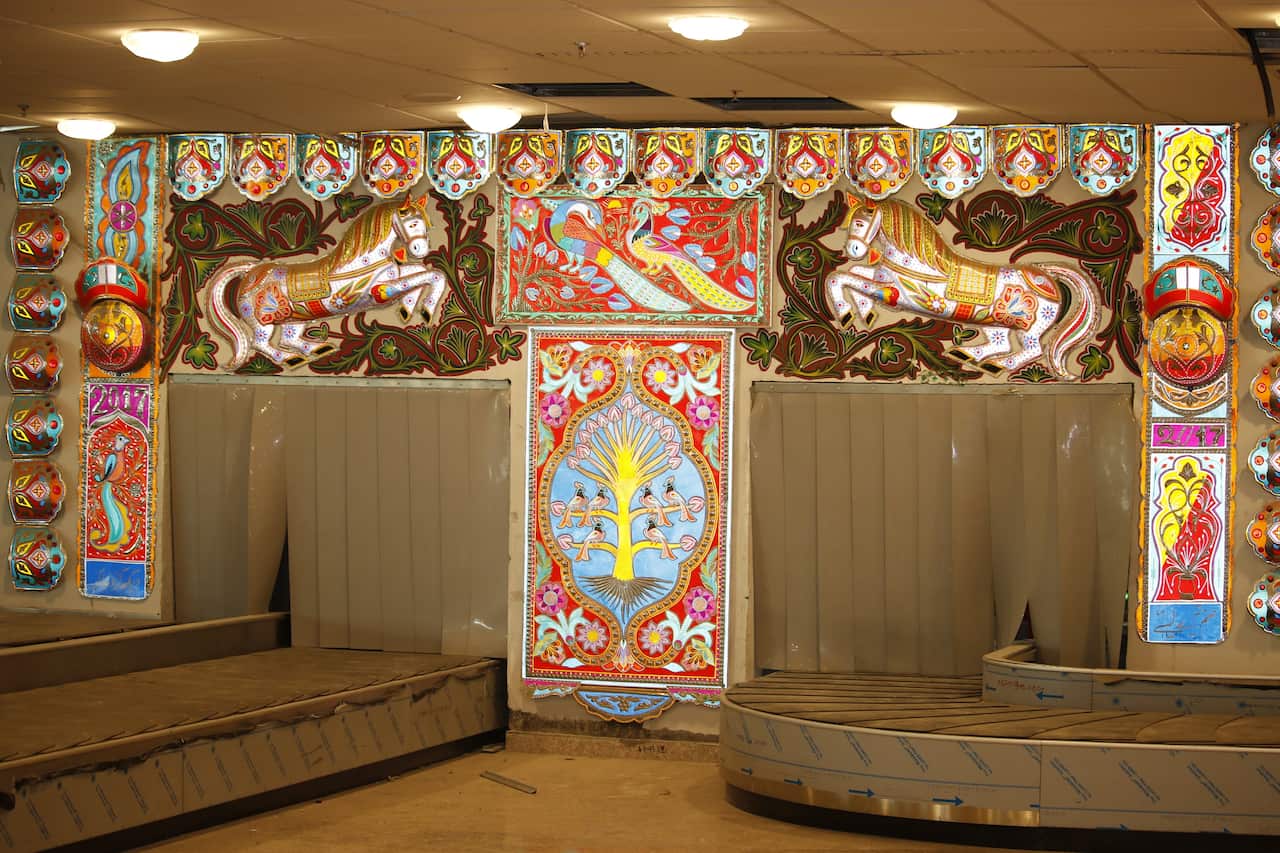Islamabad Airport Truck Art