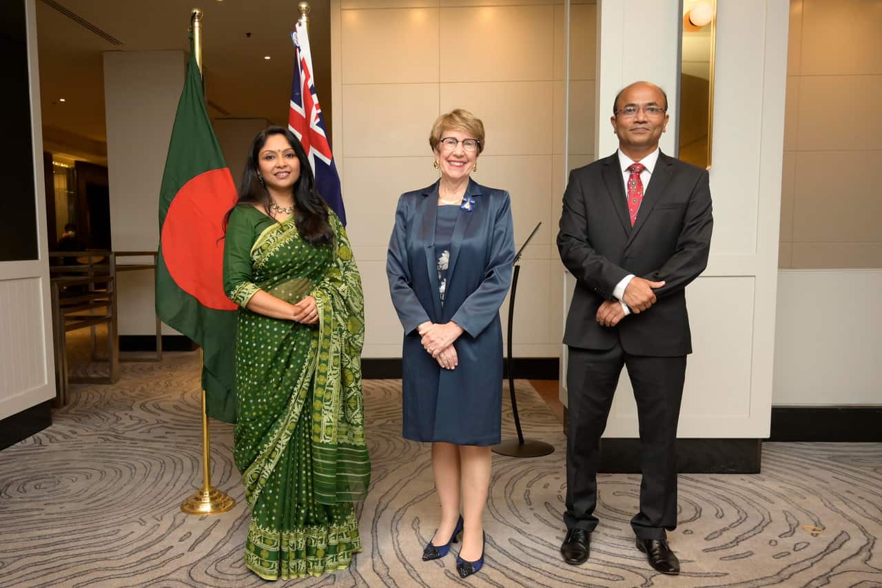 প্রধান অতিথি, নিউ সাউথ ওয়েলসের গভর্নর মার্গারেট বিজলি, তার বক্তৃতায় বিশেষভাবে স্বাস্থ্য খাতে এবং নারীর উন্নয়নের জন্য বাংলাদেশের ভূয়ষী প্রশংসা করেন।