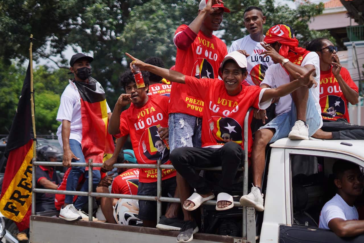 An election campaign is on in Timor-Leste
