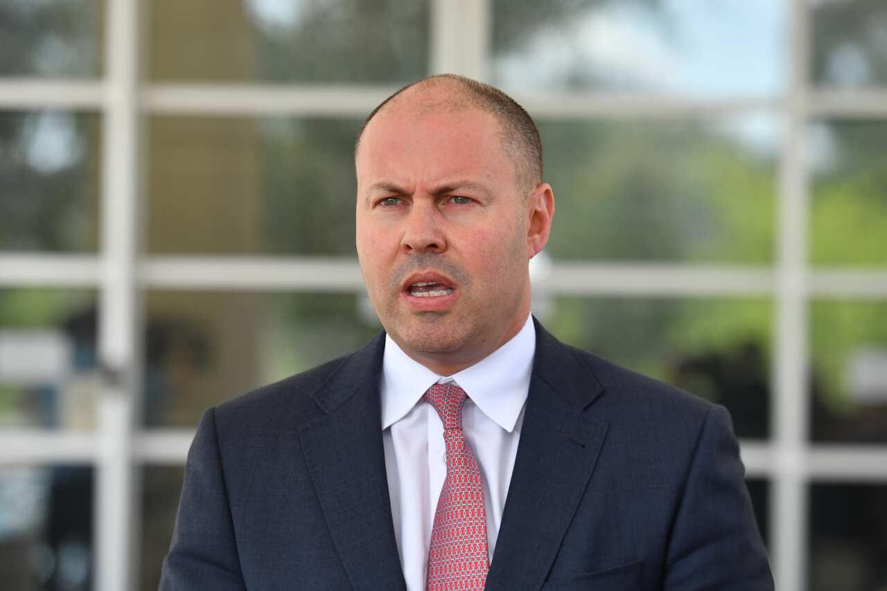 Treasurer Josh Frydenberg.