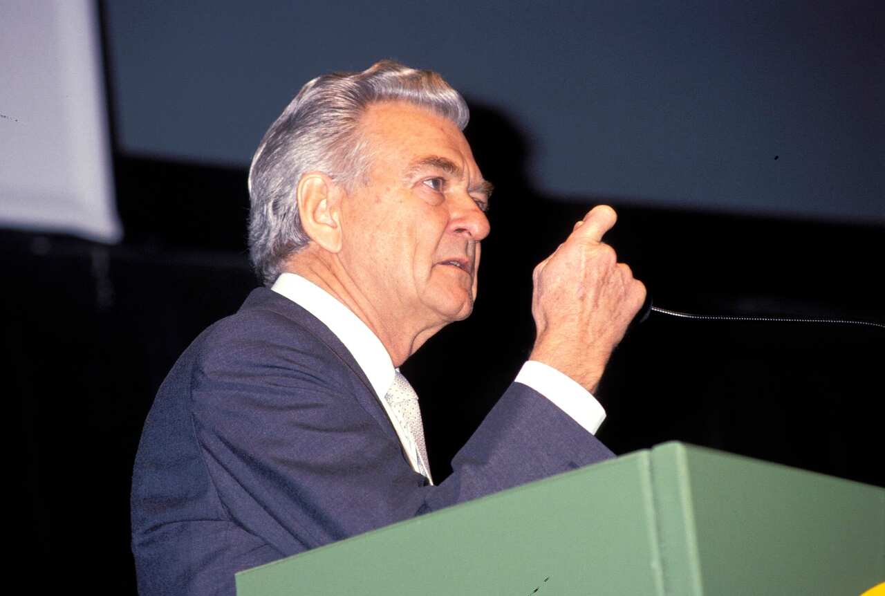 Bob Hawke, Prime Minister of Australia (1983 - 1991)