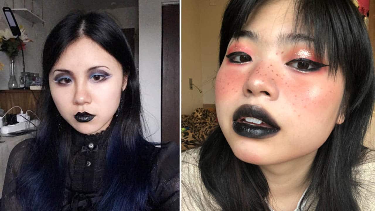 Thousands of Chinese goths have shared photos on Weibo.