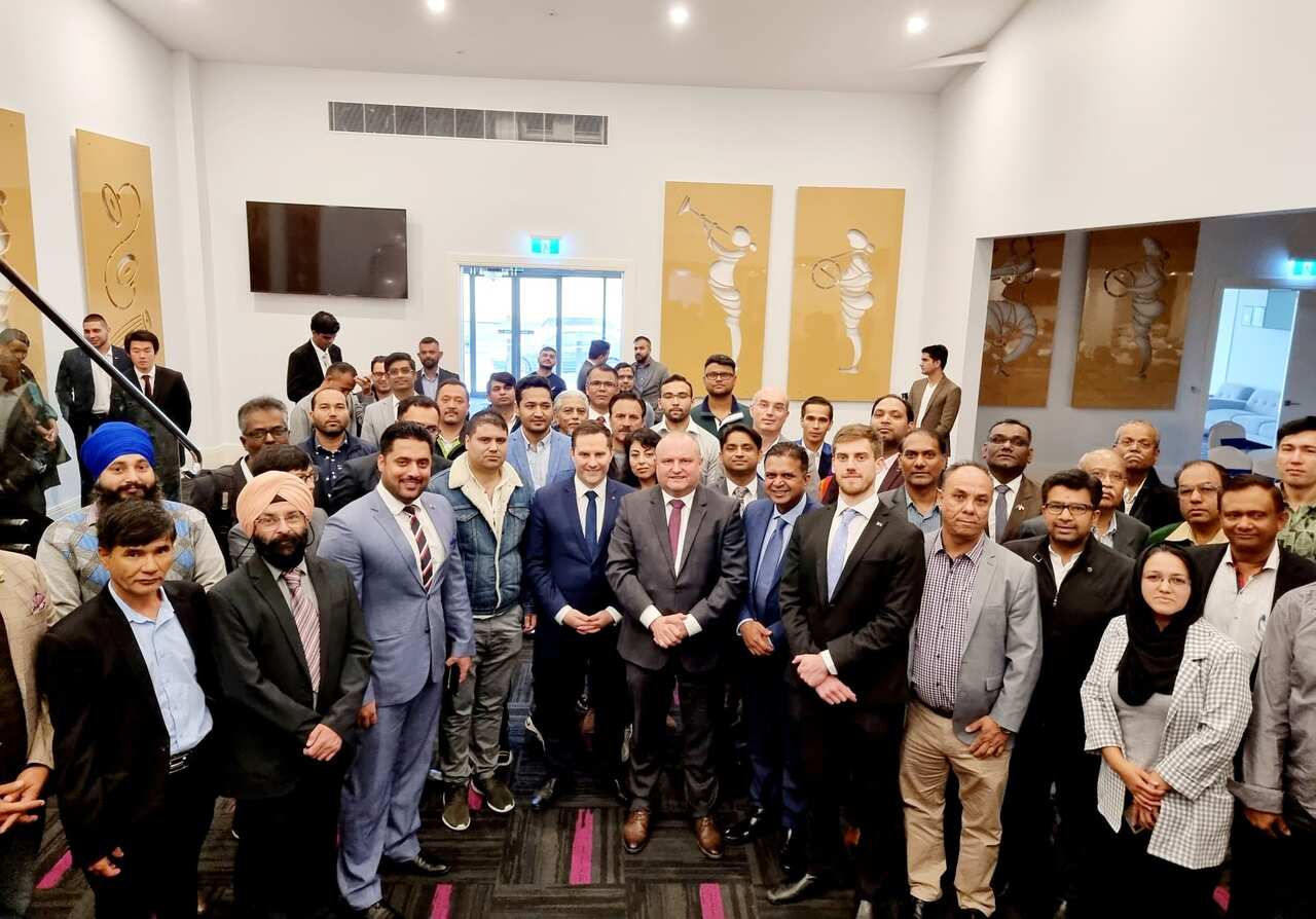 Alex Hawke and Jason Wood