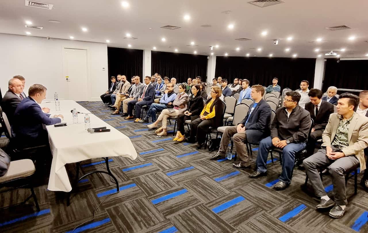 Alex Hawke and Jason Wood