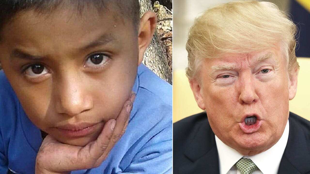 President Donald Trump has blamed Democrats for the deaths of two migrant children in US custody, saying they would not have died if there was a border wall.