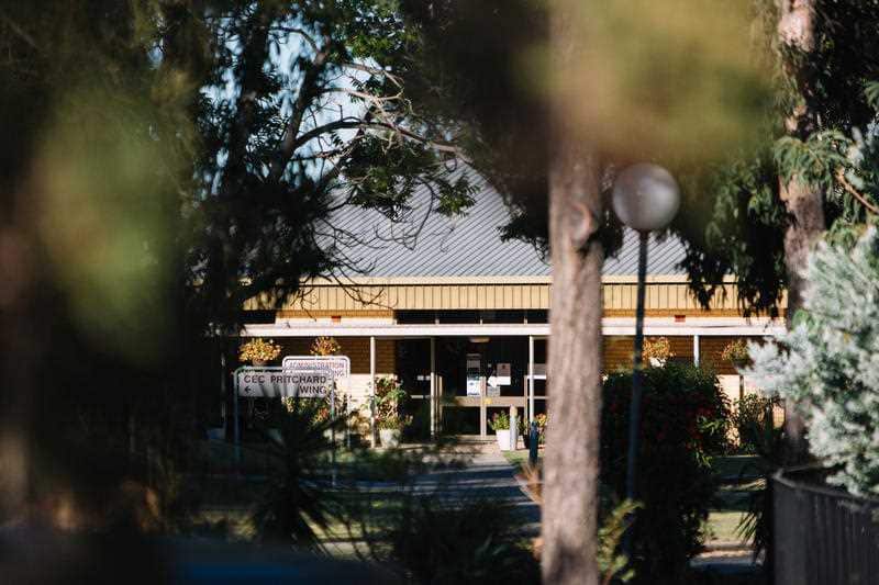 The Rockhampton aged care facility was evacuated on Saturday. 