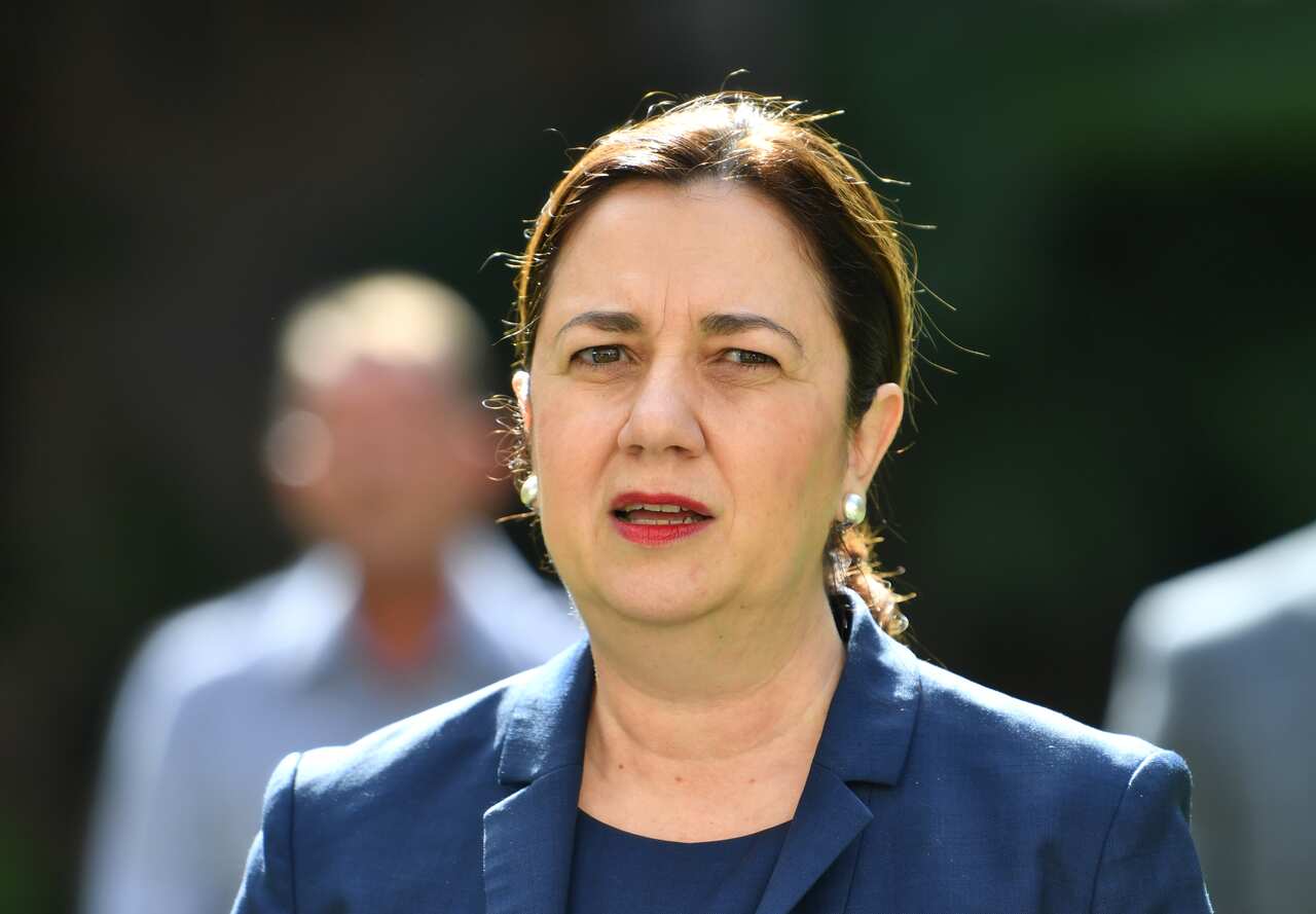 La premier de NSW, Annastacia Palaszczuk