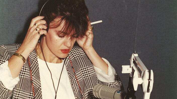 SBS radio broadcaster Ivana Bacic-Serdarevic.