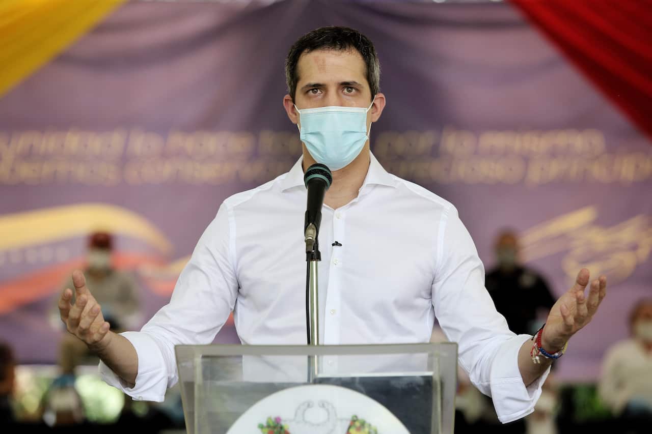 Opposition leader Juan Guaido.