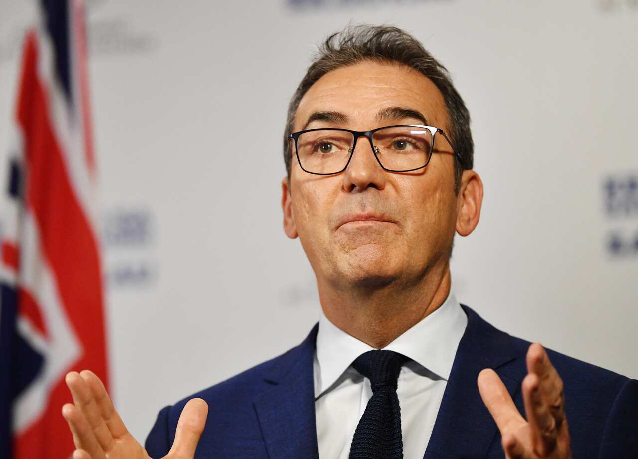 South Australian Premier Steven Marshall 