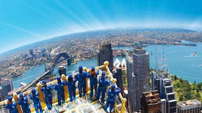 The Skywalk tour of Sydney Tower 