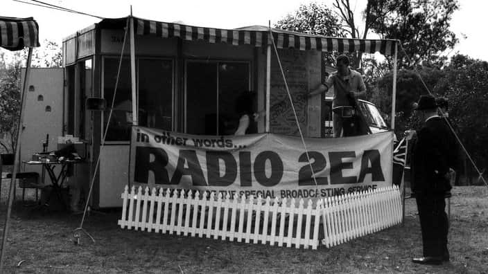 2EA Radio in the early 1980s
