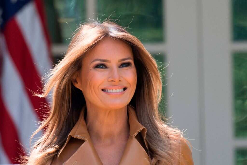 Melania is the fifth fasting growing name in the US.