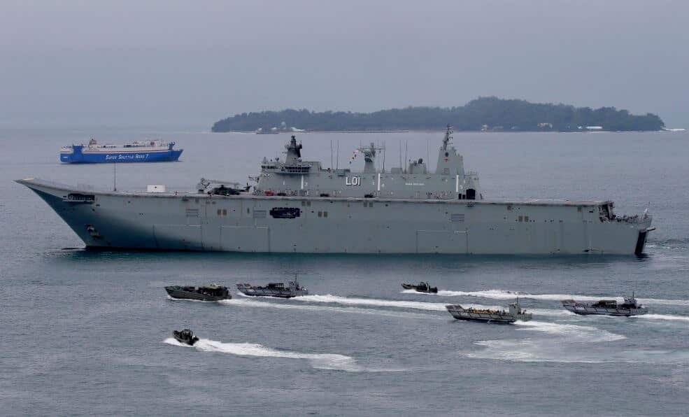 Operations in the South China Sea.