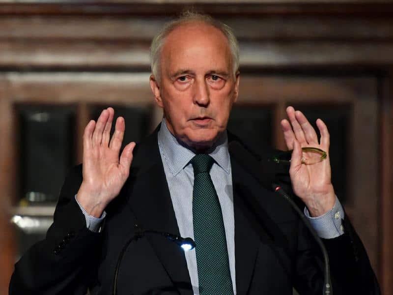 Former Australian Prime Minister Paul Keating.