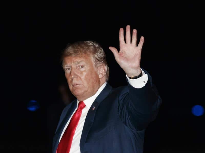 A file image of President Trump