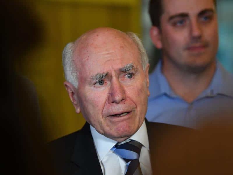 Former PM John Howard.